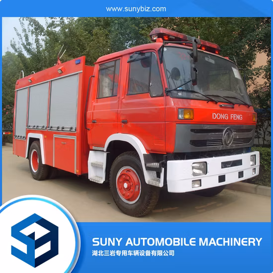 Dongfeng 4*2 7-9cbm Water and Foam Fire Fighting Truck